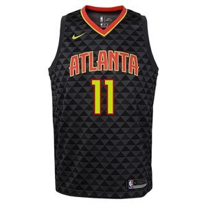 Atlanta Hawks Childrens/Kids Young Nike Basketball Jersey / Black